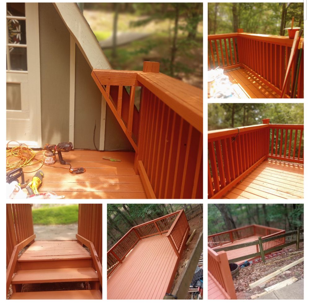 Hardwood floor installation