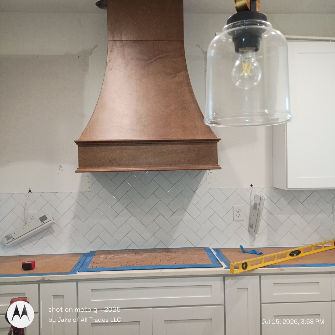 Custom Cabinetry Backsplash Detail Atlanta, GA